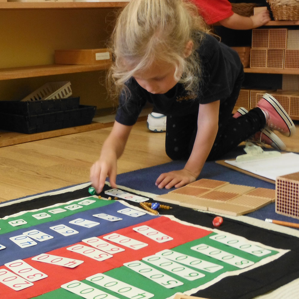 Number Composition in Harbourview Montessori's Educative Alternative to Daycare!